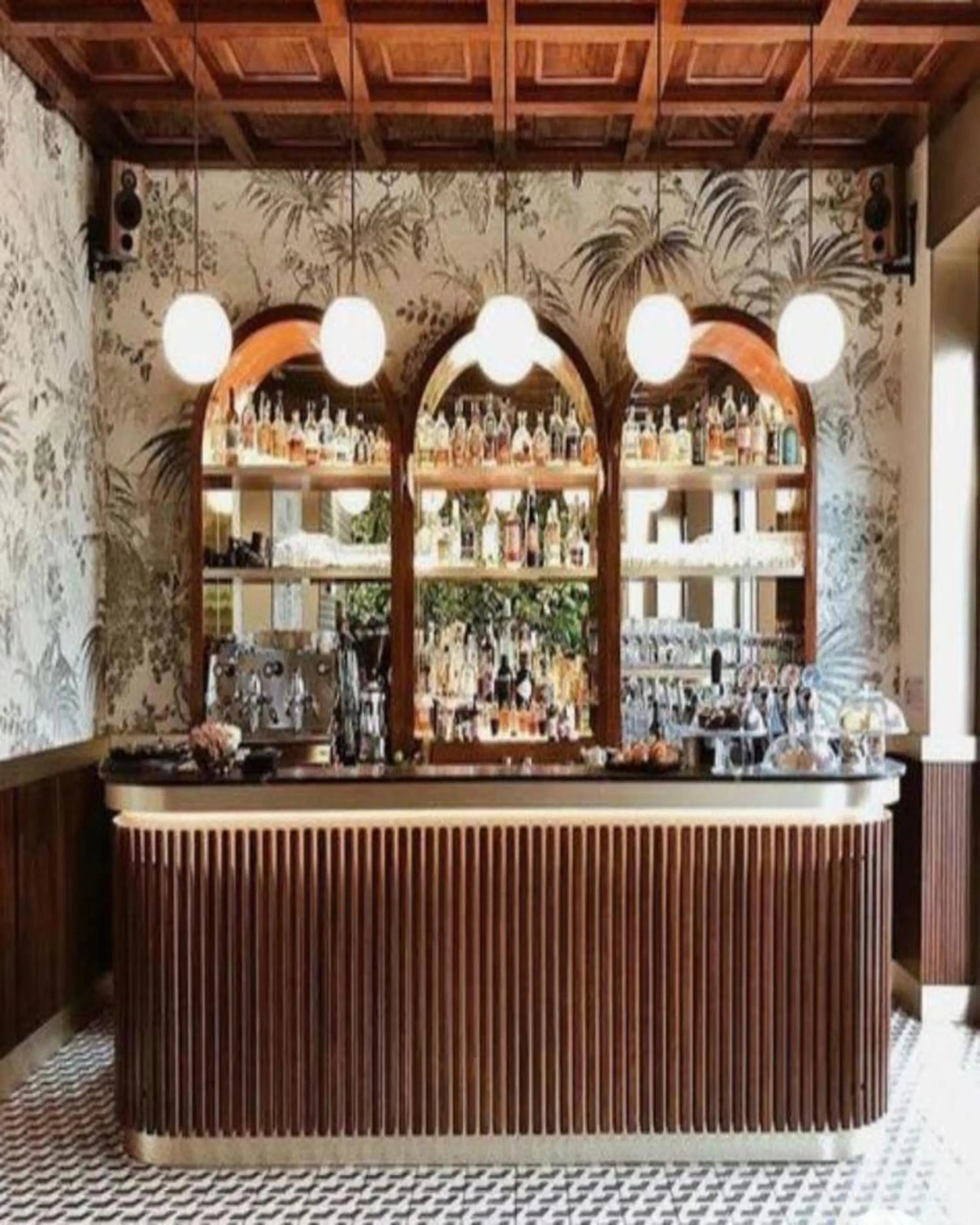 Wood Bar Counter