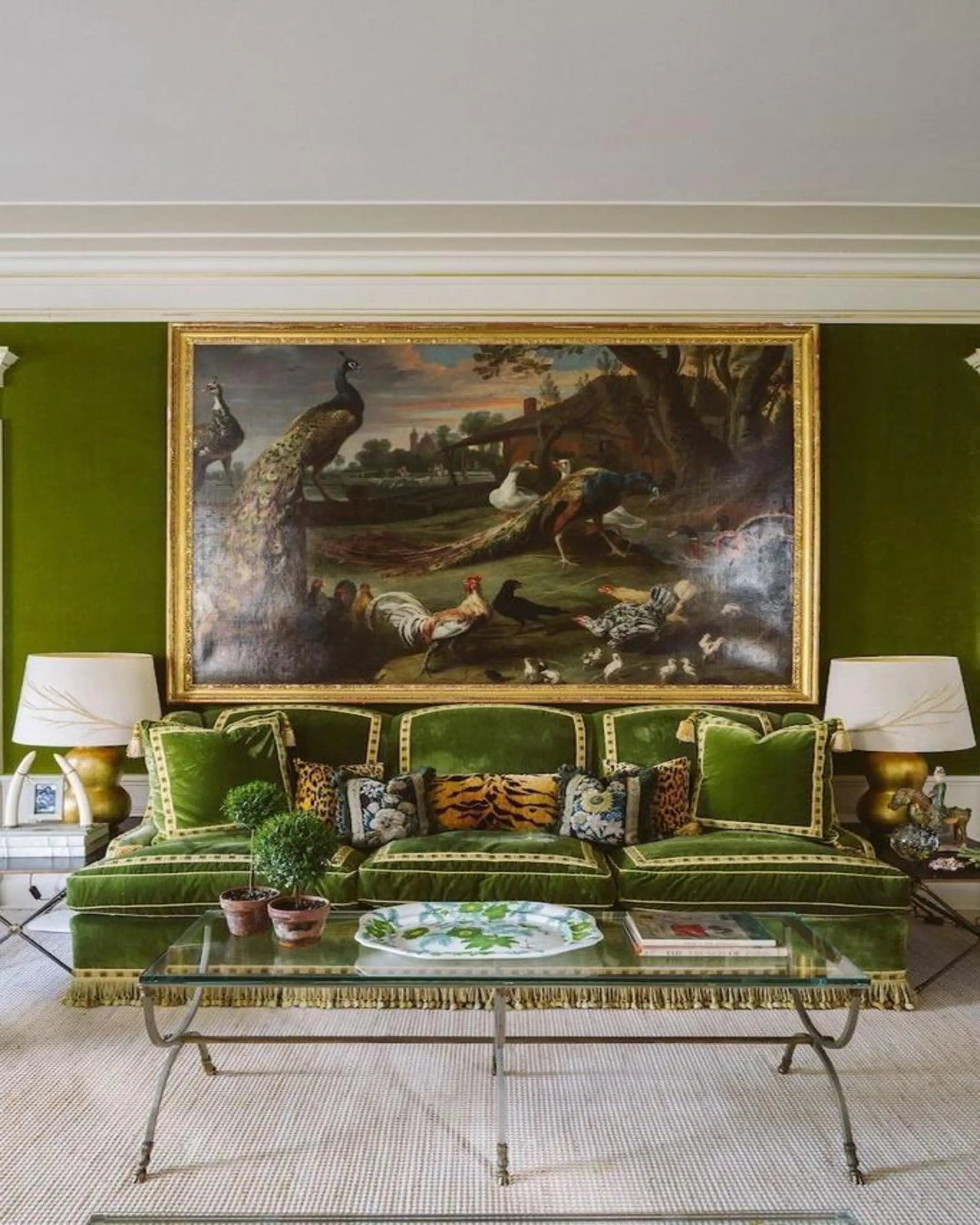 Levis Green Luxury Classic Sofa