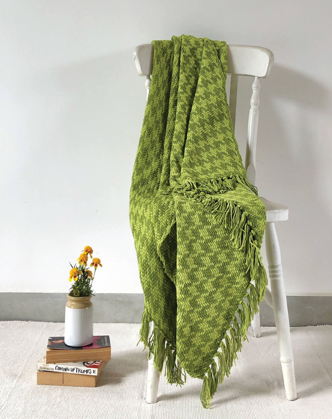 Light Green Throws & Blankets