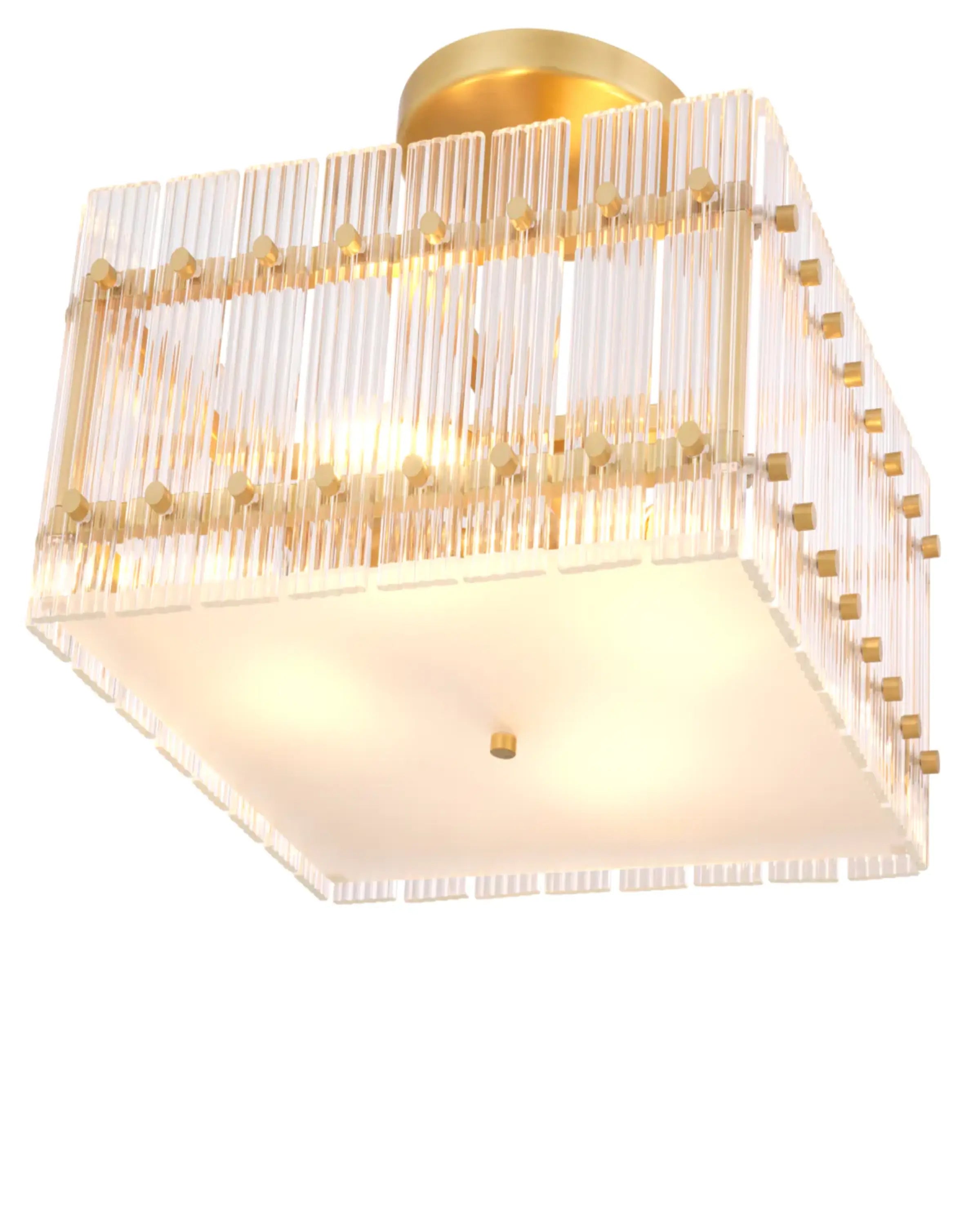 LusterGlow Square Ceiling Lamps ANGIE HOMES