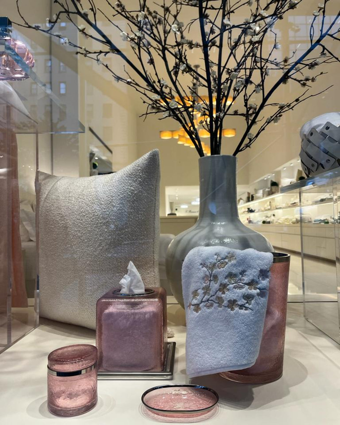 Luxe Pink Bathroom Set ANGIE HOMES