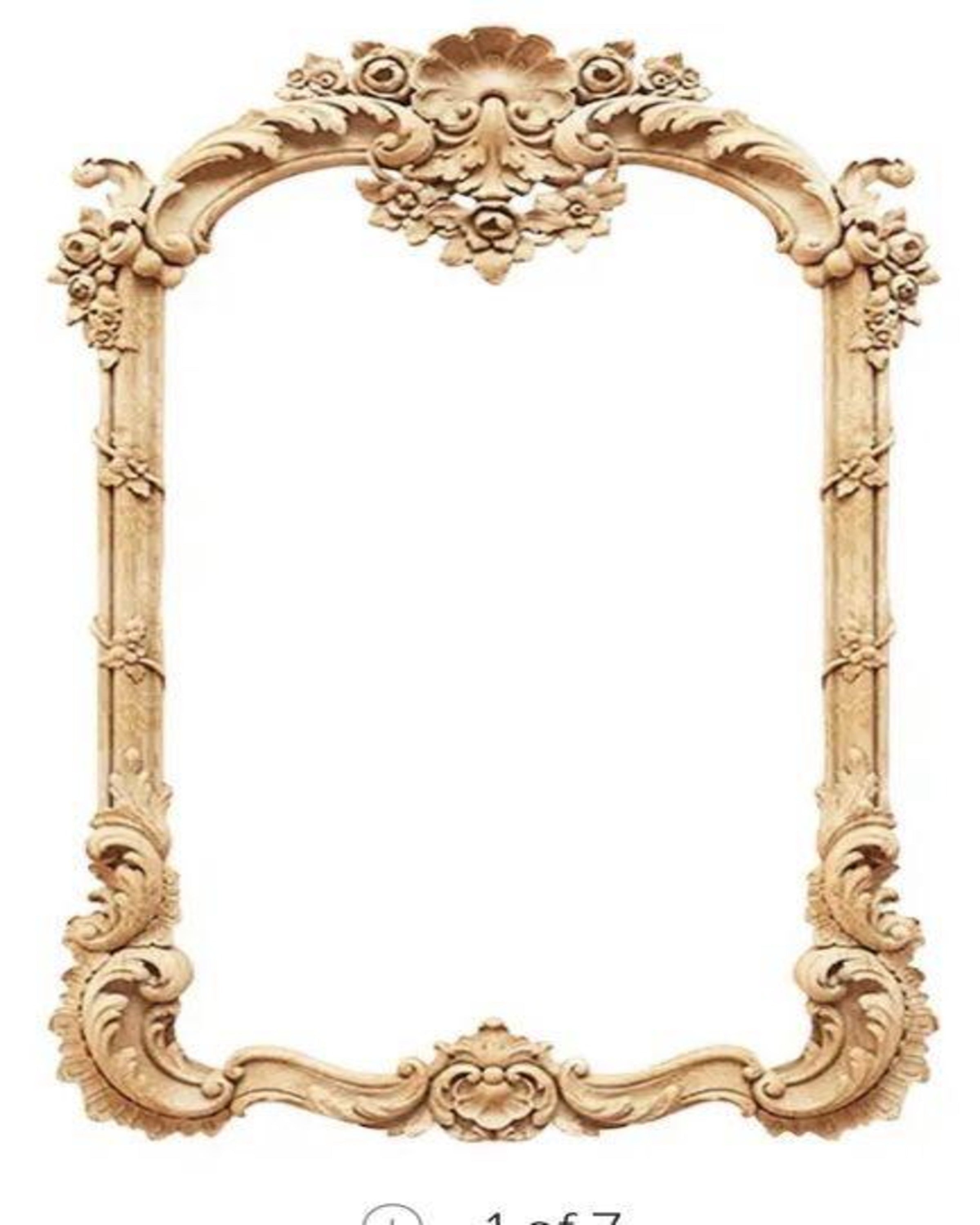 Luxe Square Gold Leaf Mirrors ANGIE HOMES