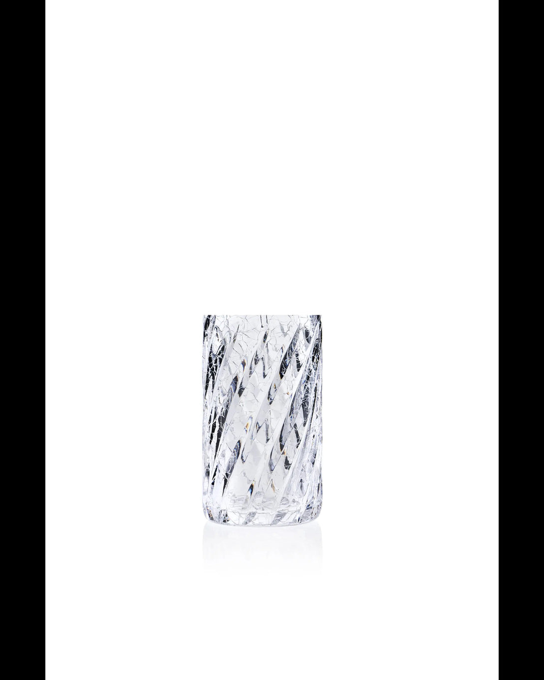 Luxury Crystal Clear Glass Toothbrush Holder ANGIE HOMES