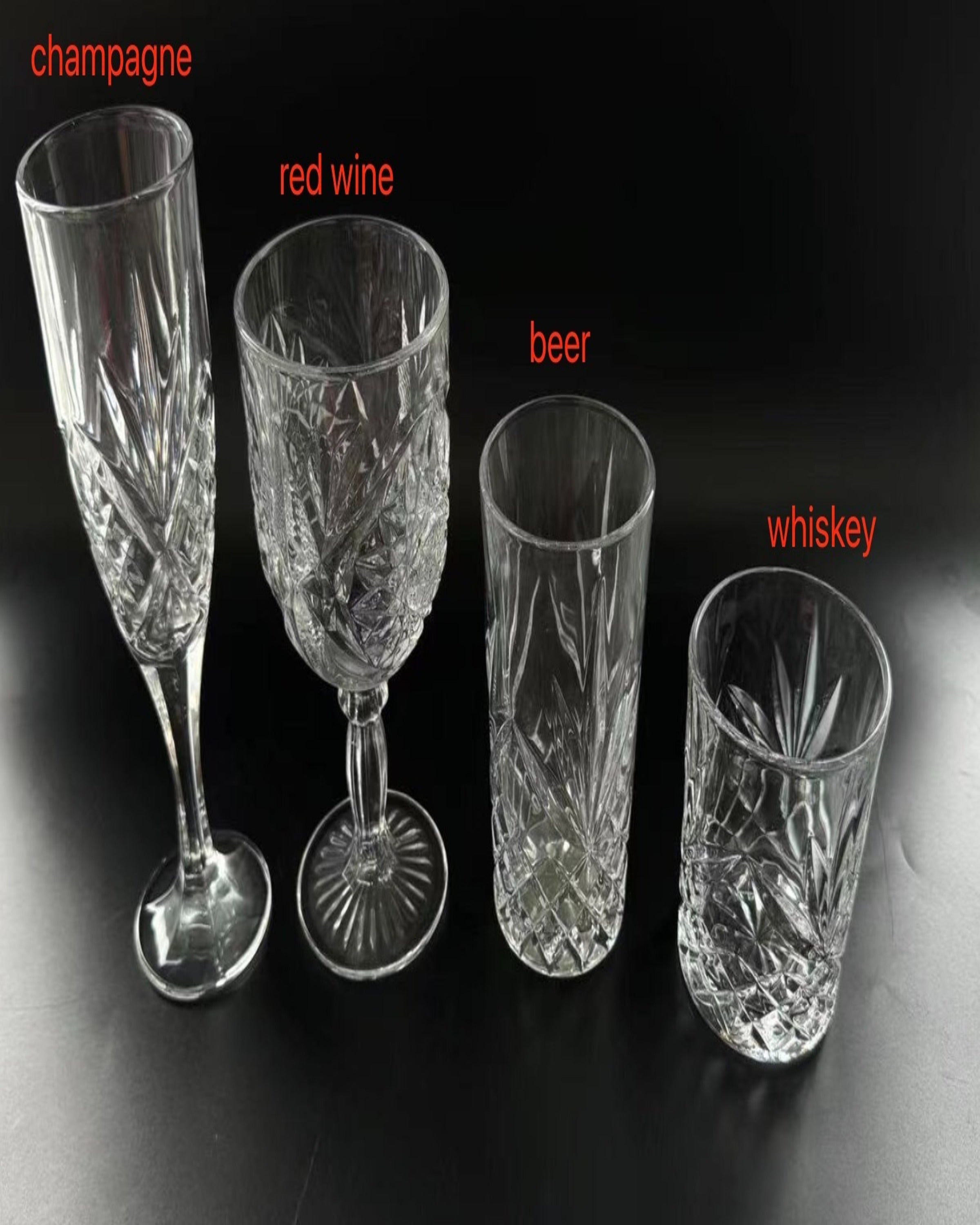 Luxury Crystal Wine Glasses ANGIE HOMES