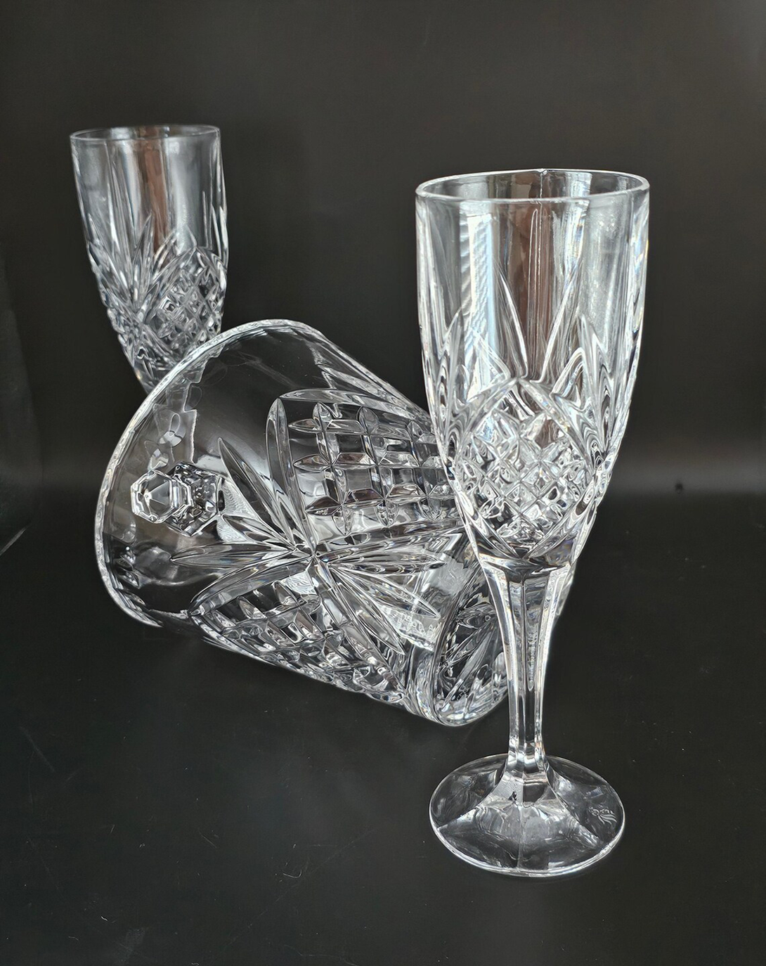 Luxury Crystal Wine Glasses ANGIE HOMES