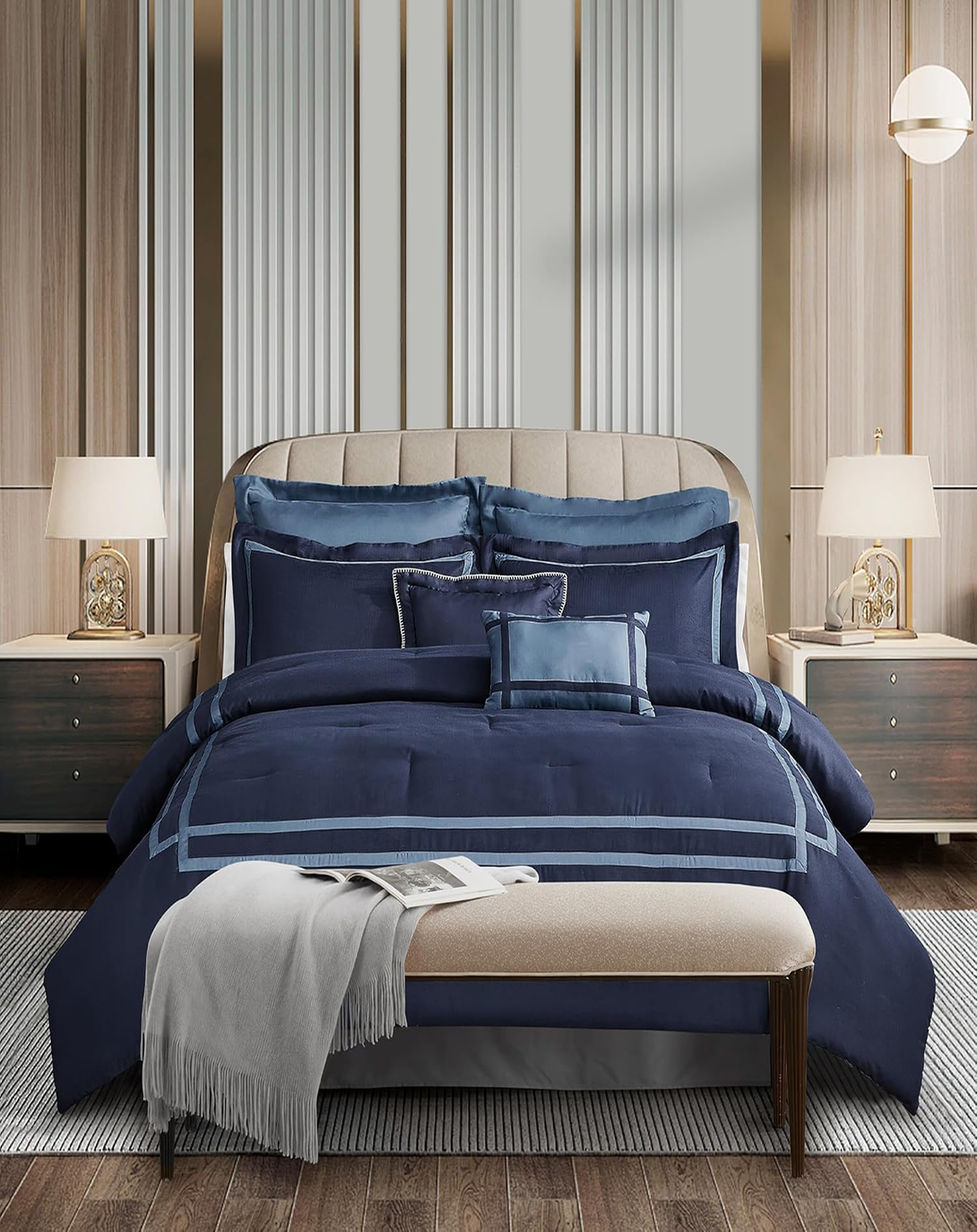 MARINA LUXURY BED SET- ANGIE HOMES
