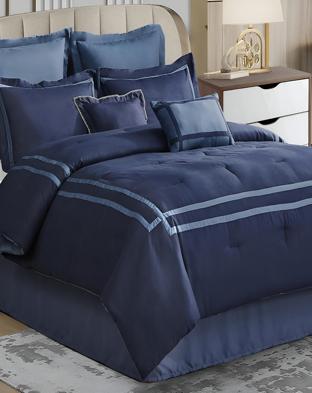 MARINA LUXURY BED SET- ANGIE HOMES
