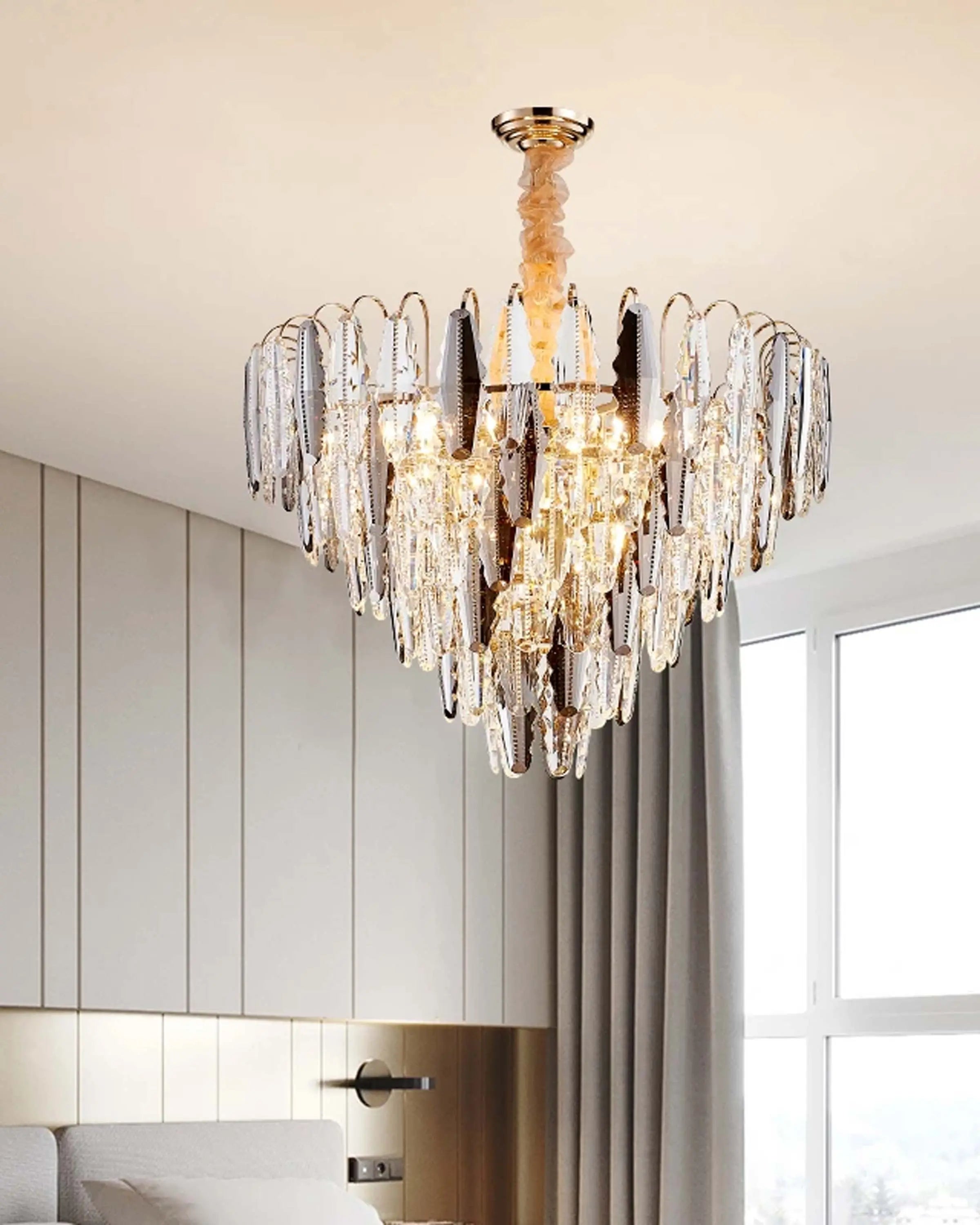 MATTERHORN Classic Crystal Chandelier ANGIE HOMES