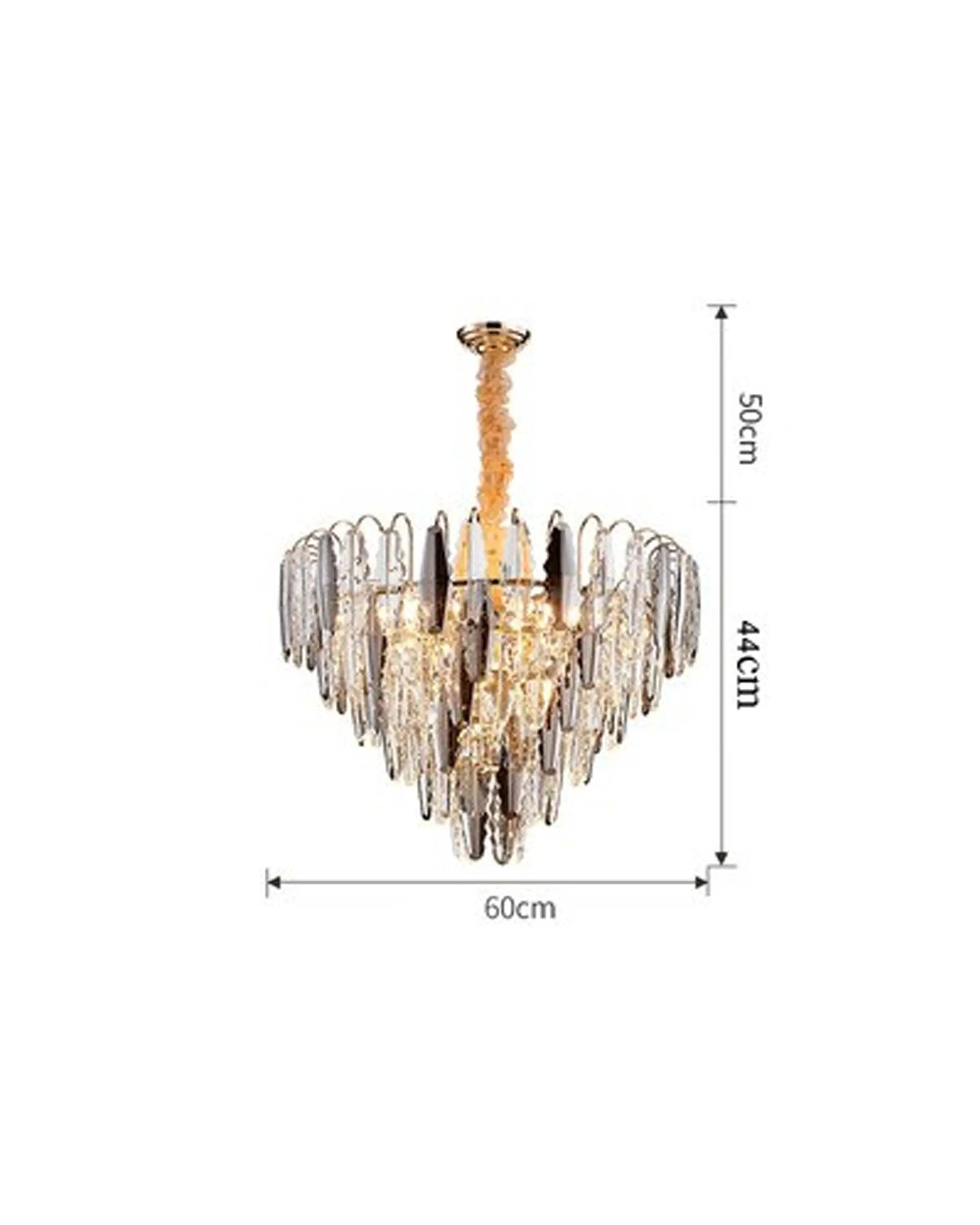 MATTERHORN Classic Crystal Chandelier ANGIE HOMES