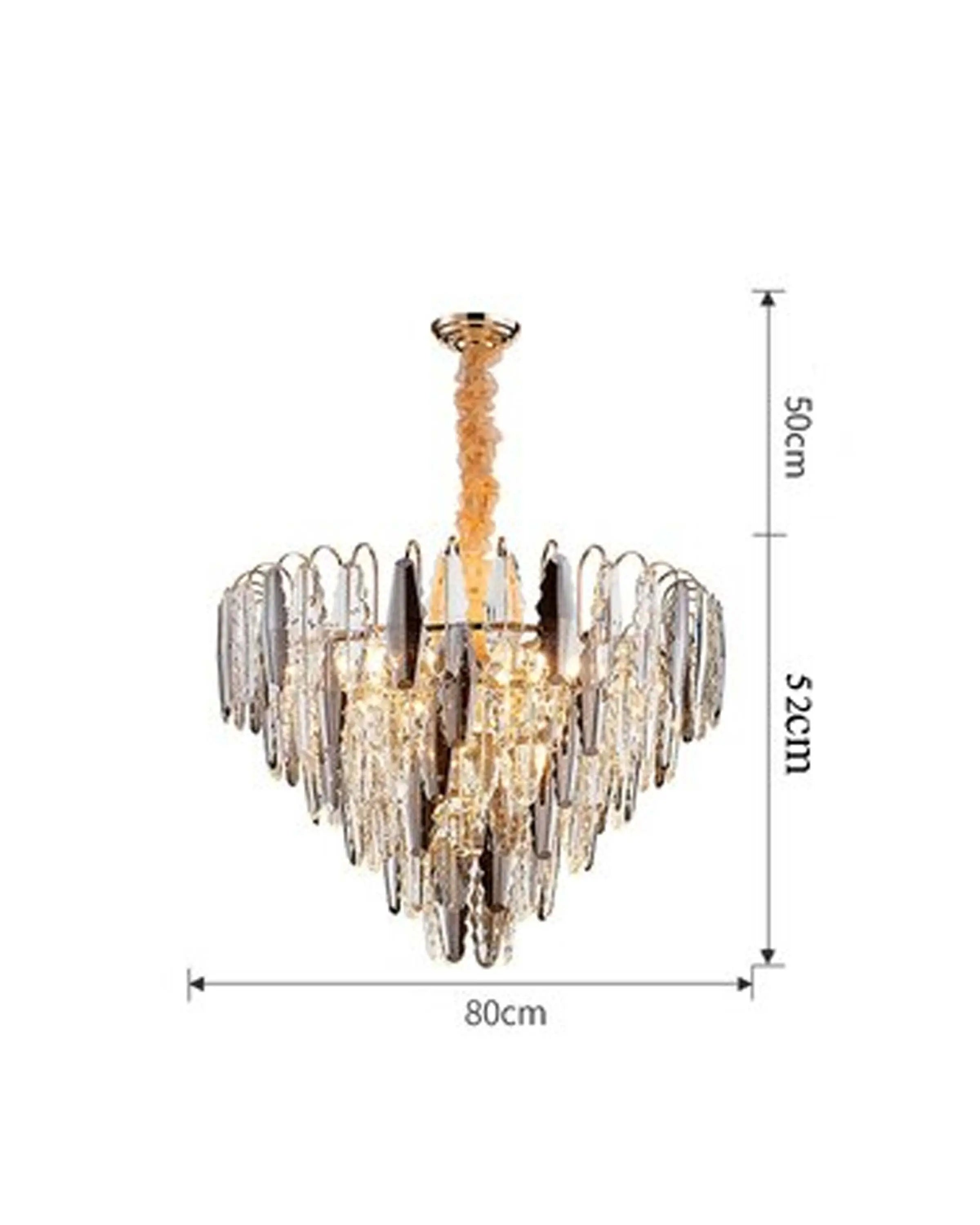 MATTERHORN Classic Crystal Chandelier ANGIE HOMES