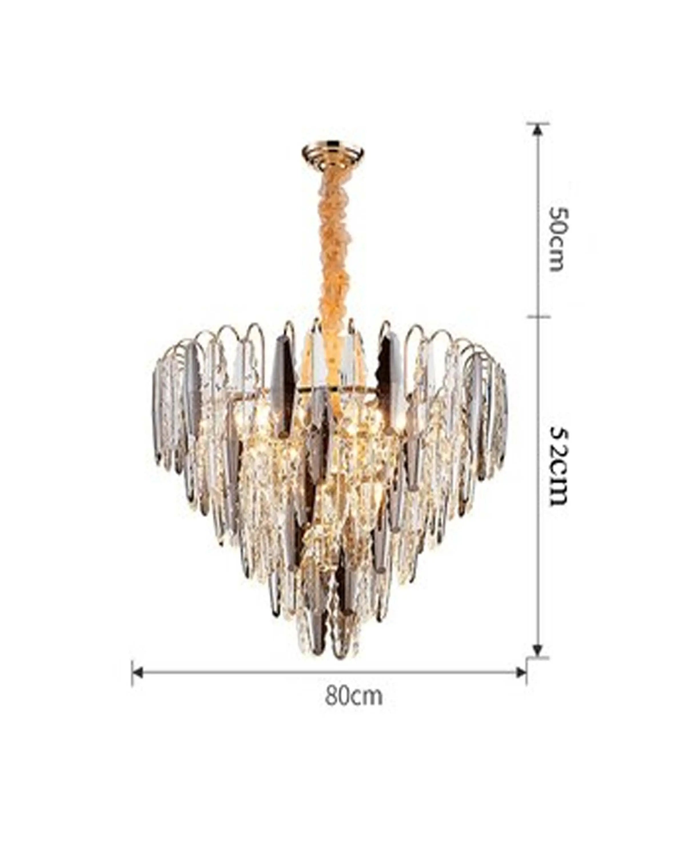 MATTERHORN Classic Crystal Chandelier ANGIE HOMES