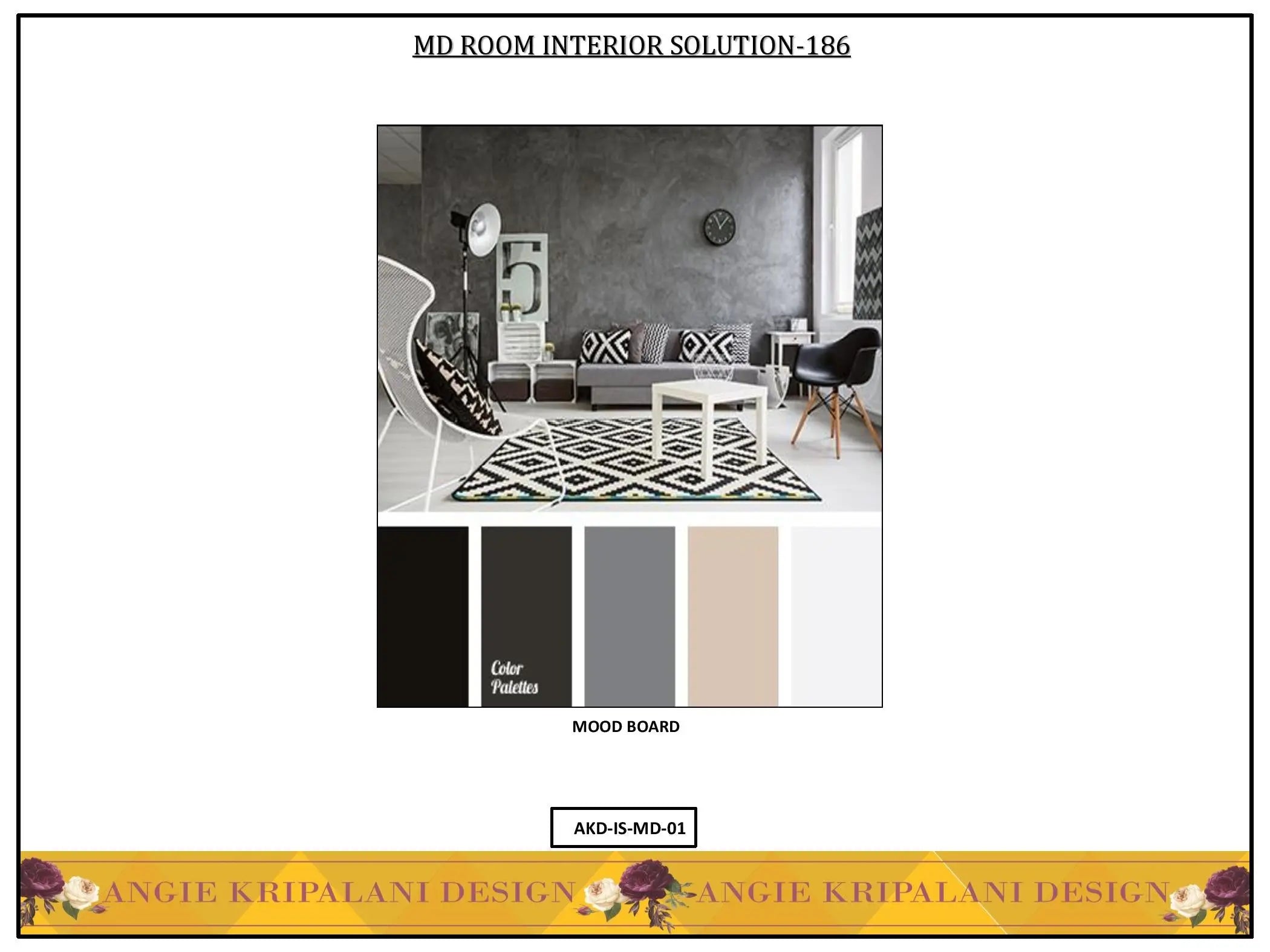 Modern MD Room Interior Solution Office Furniture & Design – ANGIE HOMES