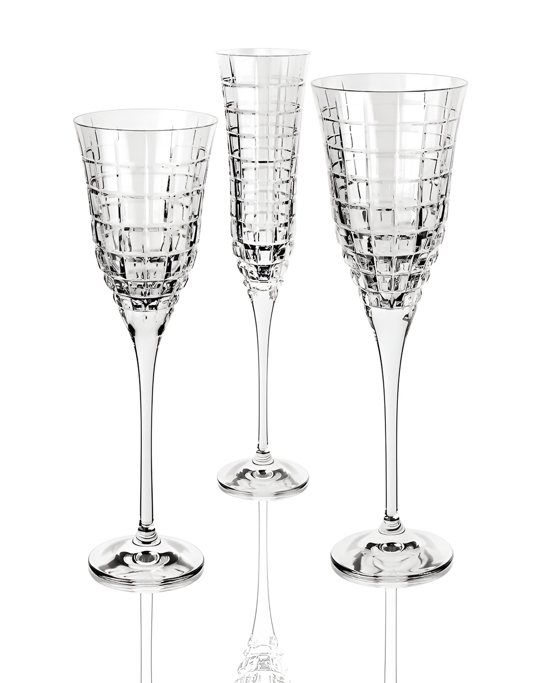 MEDA TRANSPARENT GLASSES SET