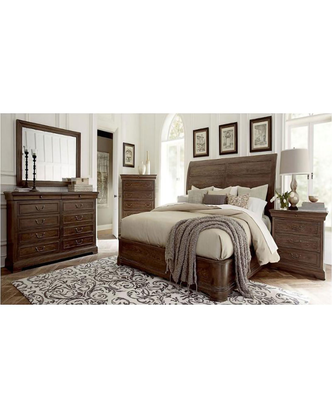 MIKE WOODEN LUXURY BED ANGIE HOMES
