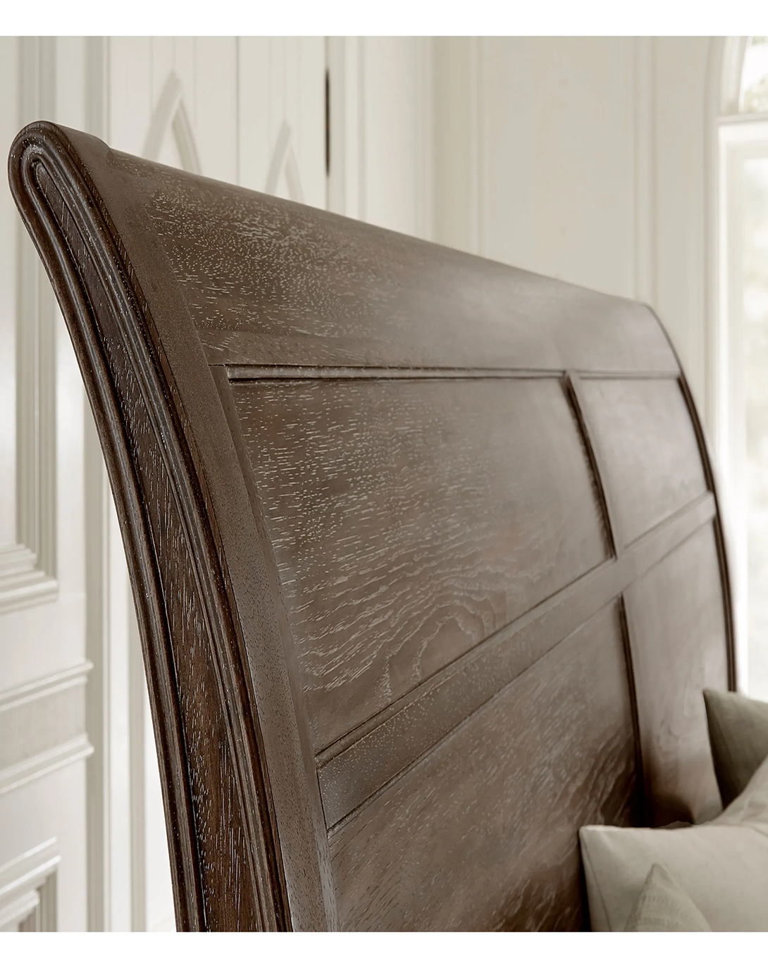 MIKE WOODEN LUXURY BED ANGIE HOMES