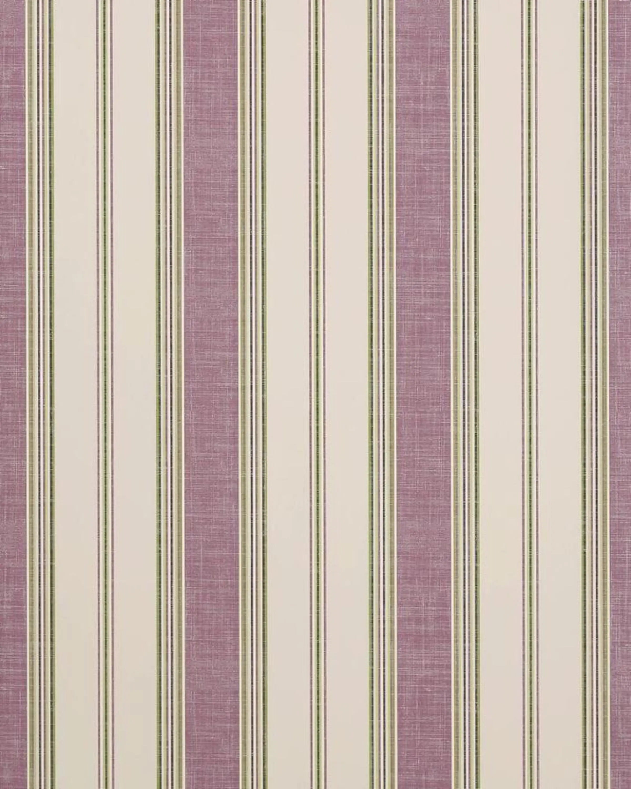 Mista Purple & White Striped Fabrics 