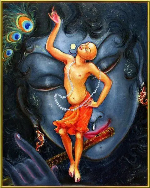 MUKUNDA PAINTING | Unique Krishna Pichwai Paintings ANGIE KRIPALANI DESIGN-ANGIE HOMES- ANGIES INDIA