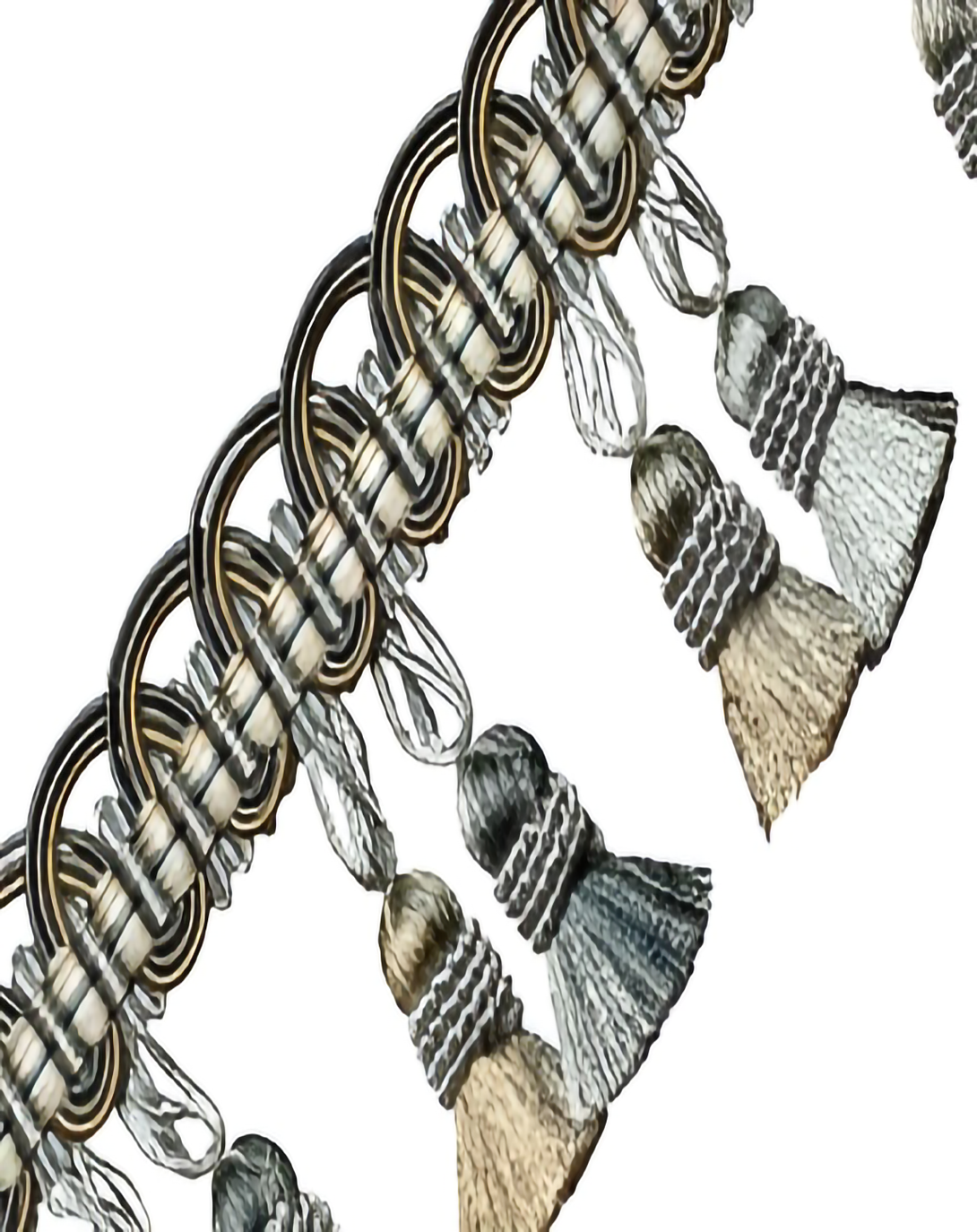 Magnetic Polyester Colorful Tie Backs