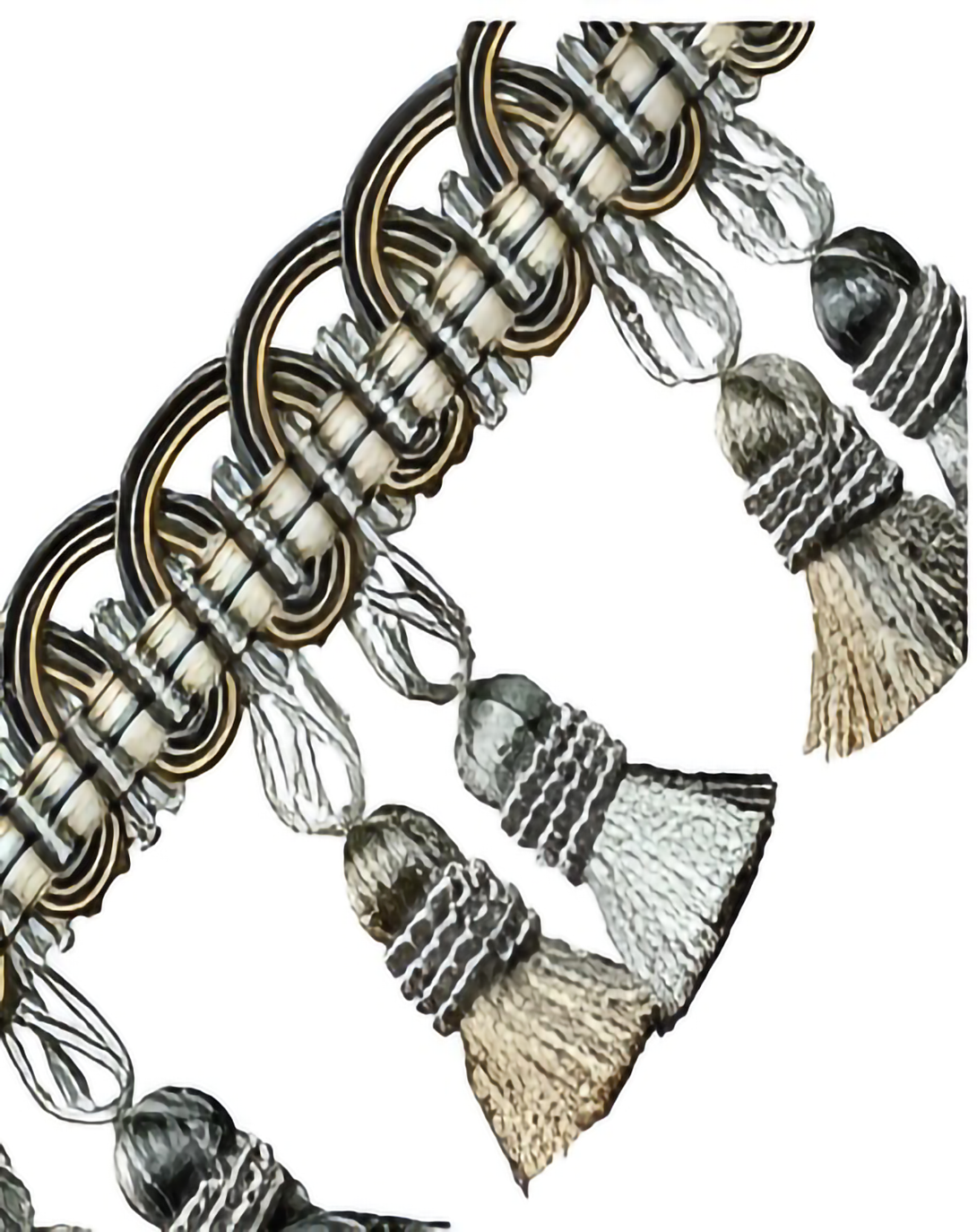 Magnetic Polyester Colorful Tie Backs ANGIE HOMES