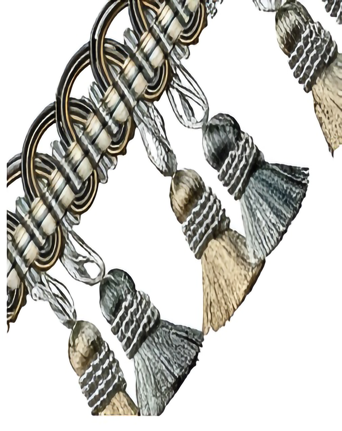 Magnetic Polyester Colorful Tie Backs ANGIE HOMES