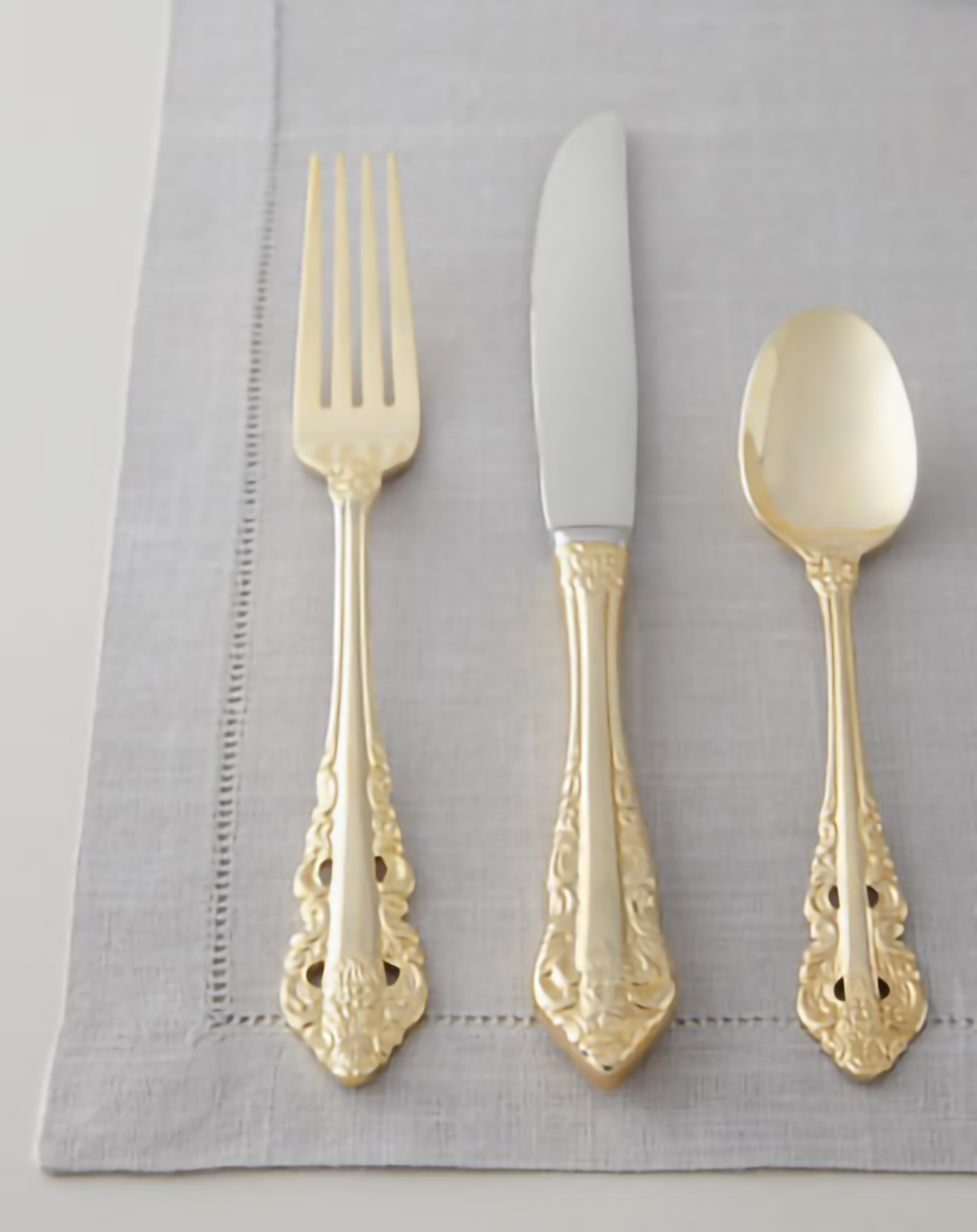 Mango Gold Finish Cutlery Set