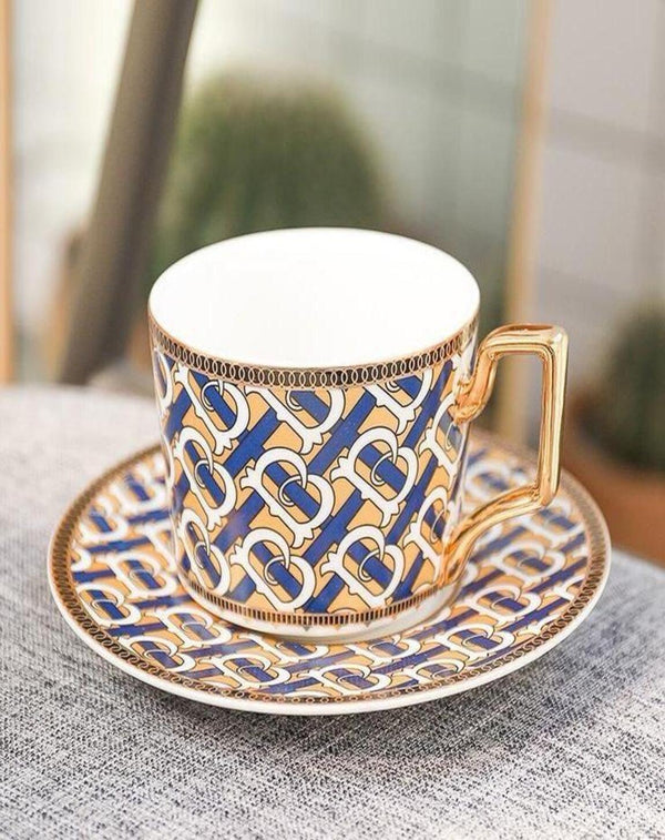 Marble Touch Modern Tea Sets