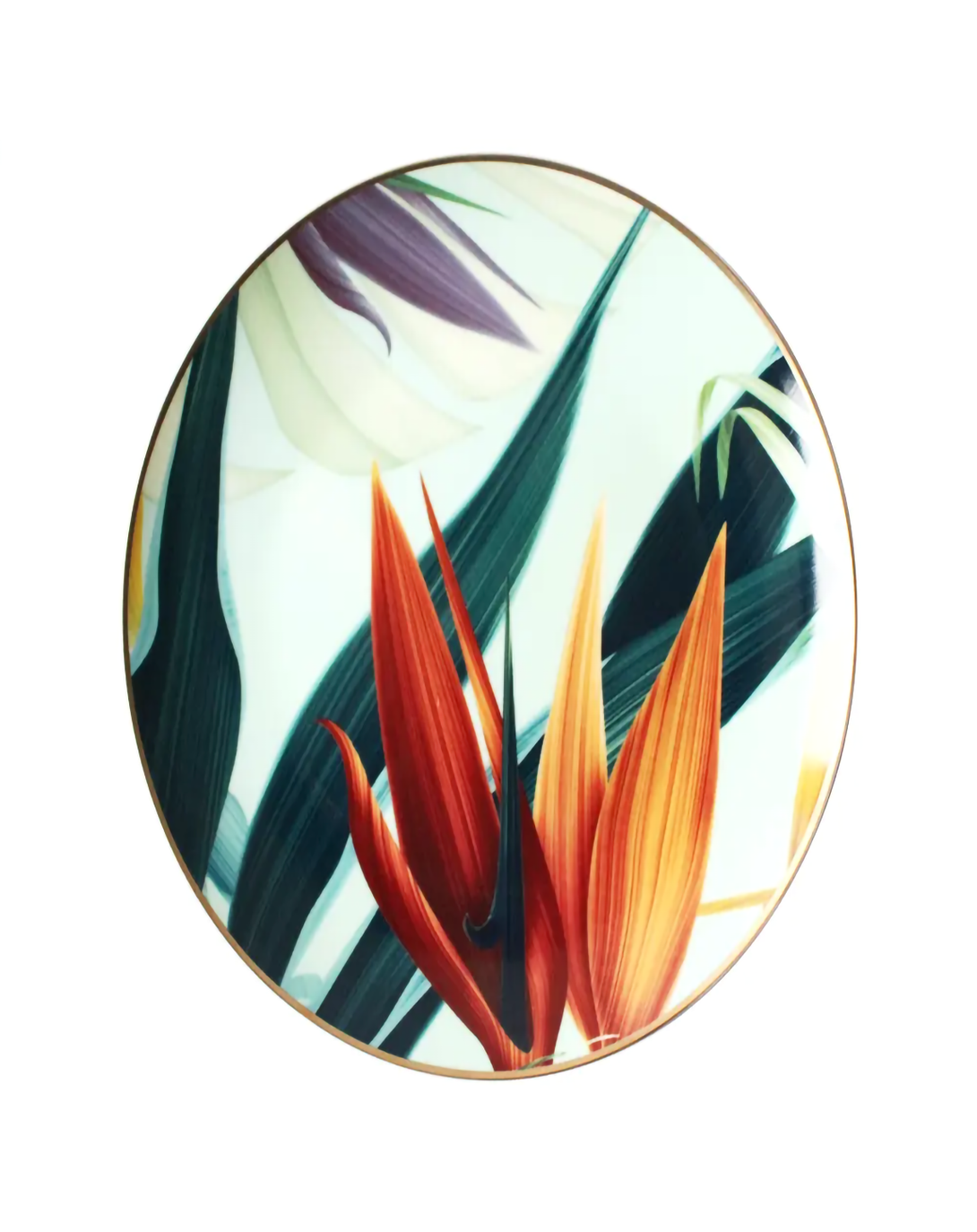 Maria Green Leaf Jungle Plates Set