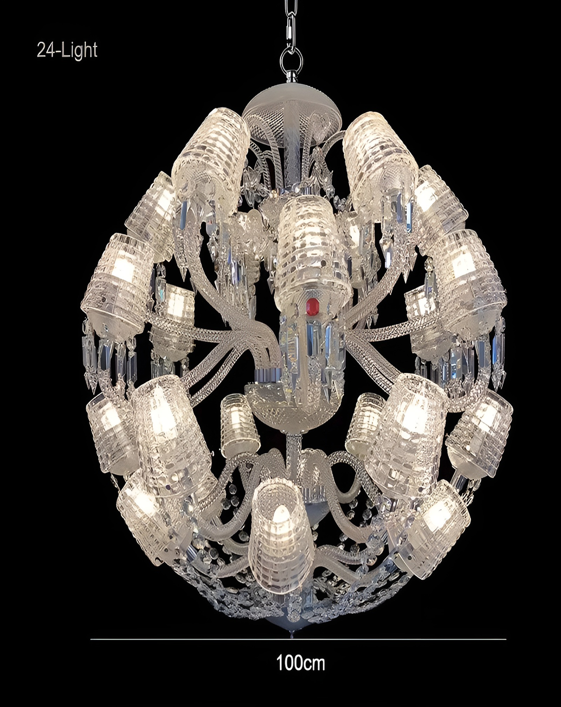 Maxime Classic Crystal Glass Luxury Chandelier Light
