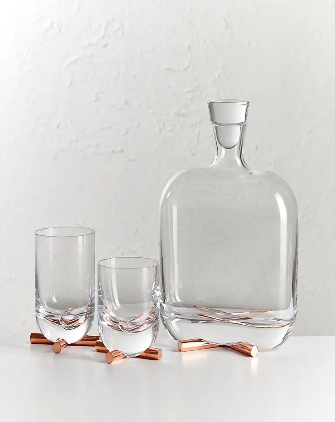 Maximilliano Whiskey Decanter with Glass