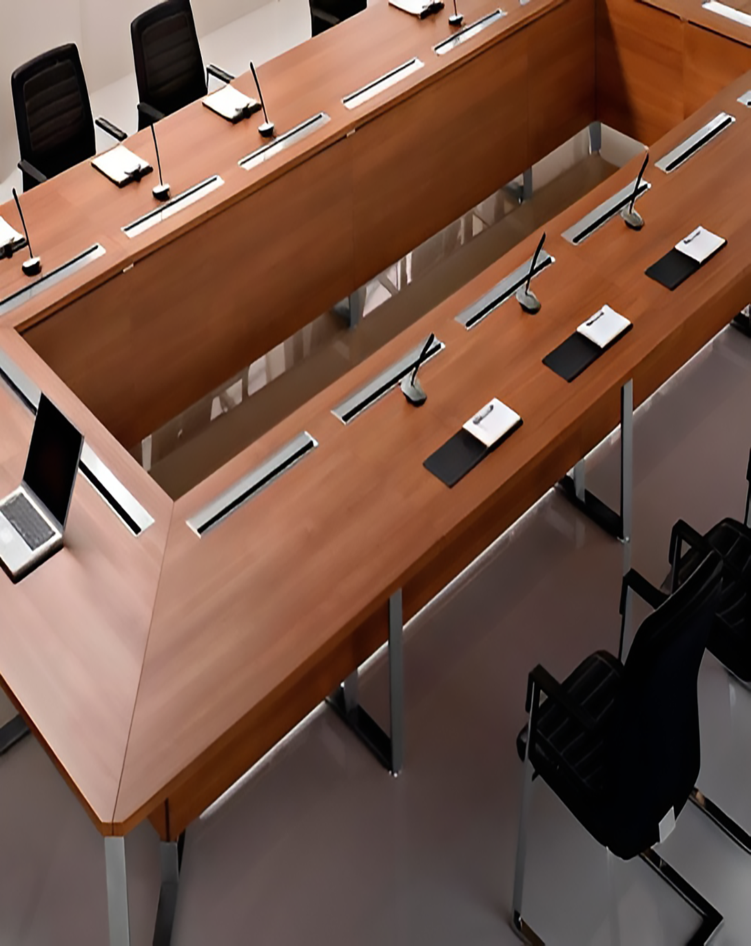 May Brown Conference Table | Configurable Conference Room Tables ANGIE HOMES