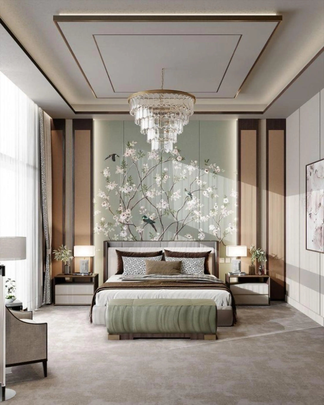 Maylee Luxury Bed ANGIE HOMES