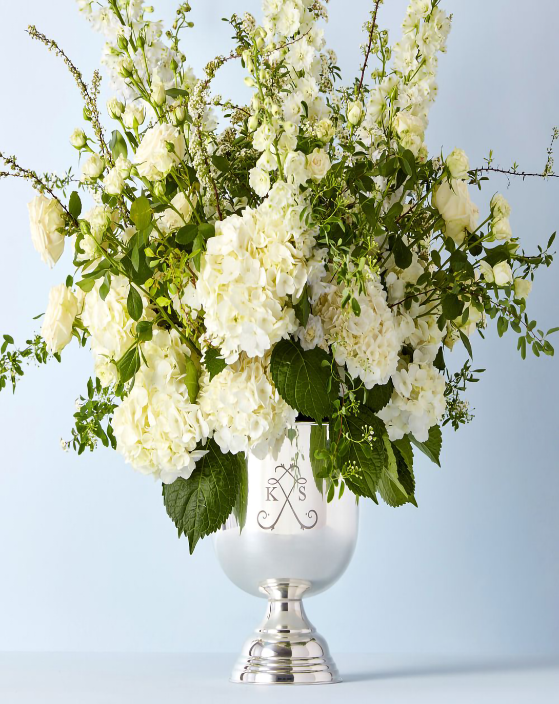 Mie Wine and Champagne Collar in Silver