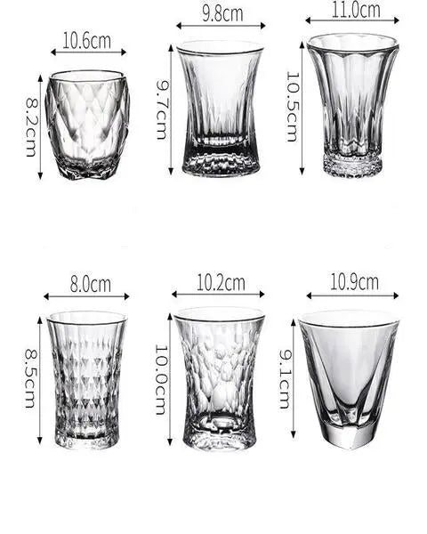 Milan Whiskey Glass Set ANGIE HOMES
