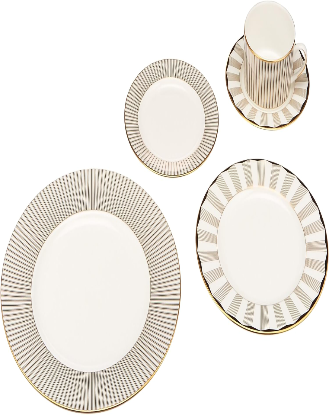 Minimalist Stoneware Tea Set