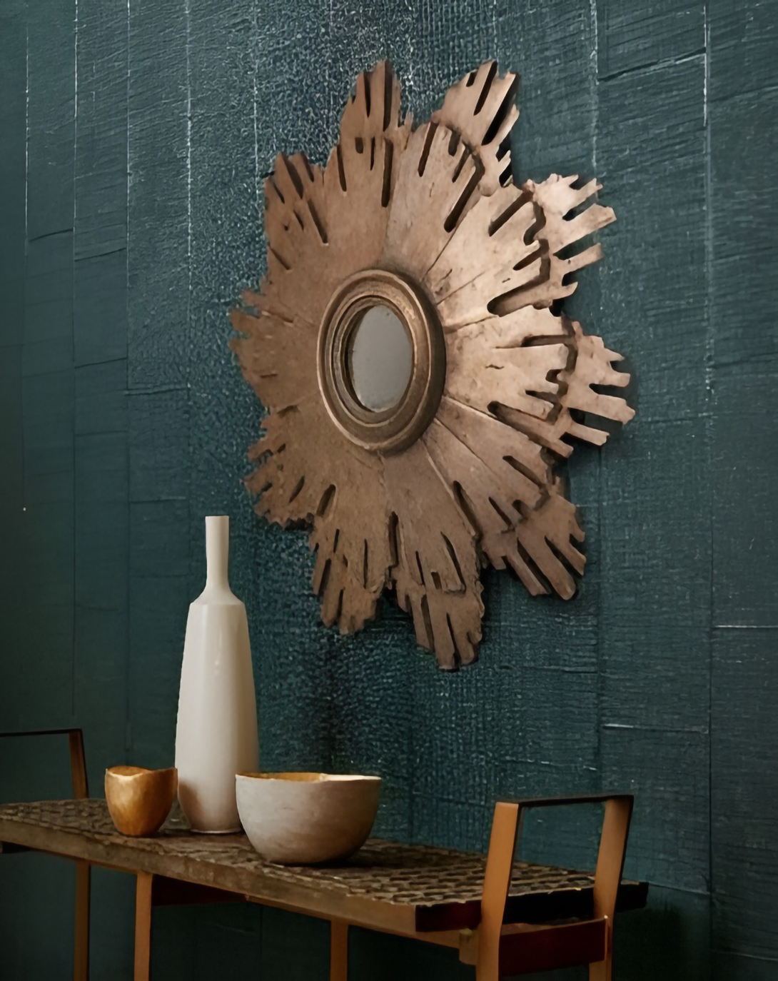 Minimalist Textured Chenille Wallpaper ANGIE HOMES