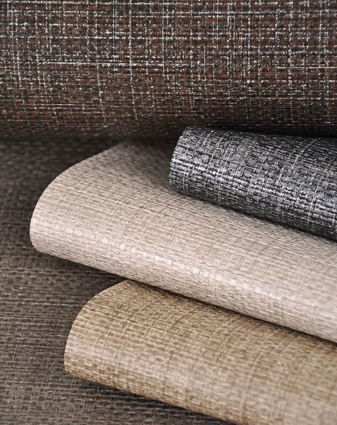 Minimalist Textured Chenille Wallpaper