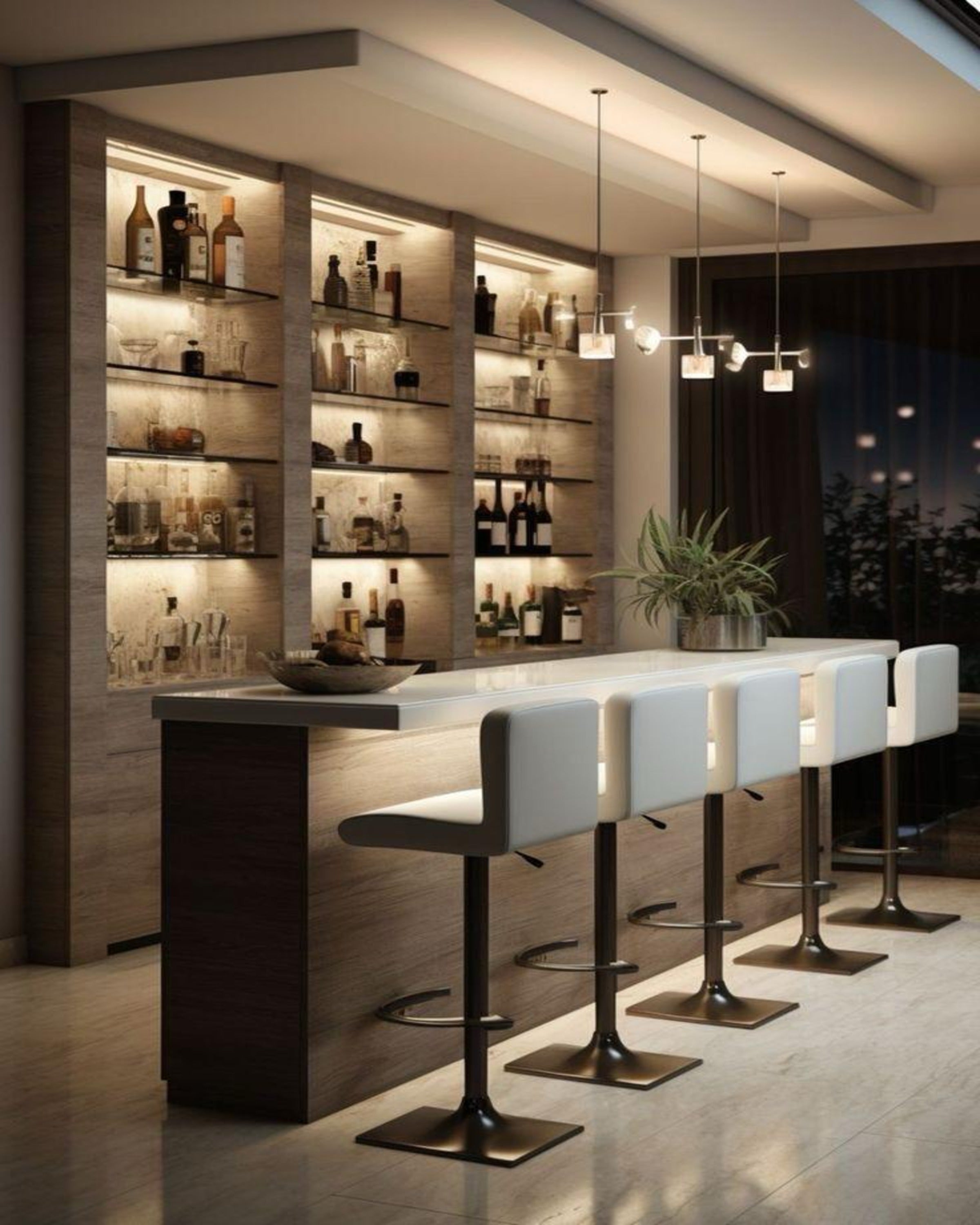 Modern Modular Bar Unit ANGIE HOMES