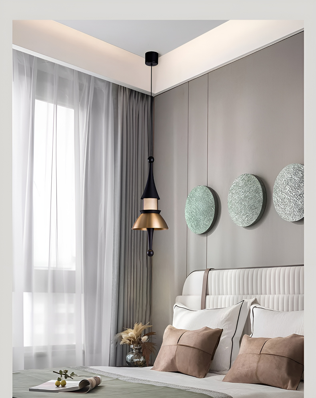 Modern Ayla Luxury Hanging Light ANGIE HOMES