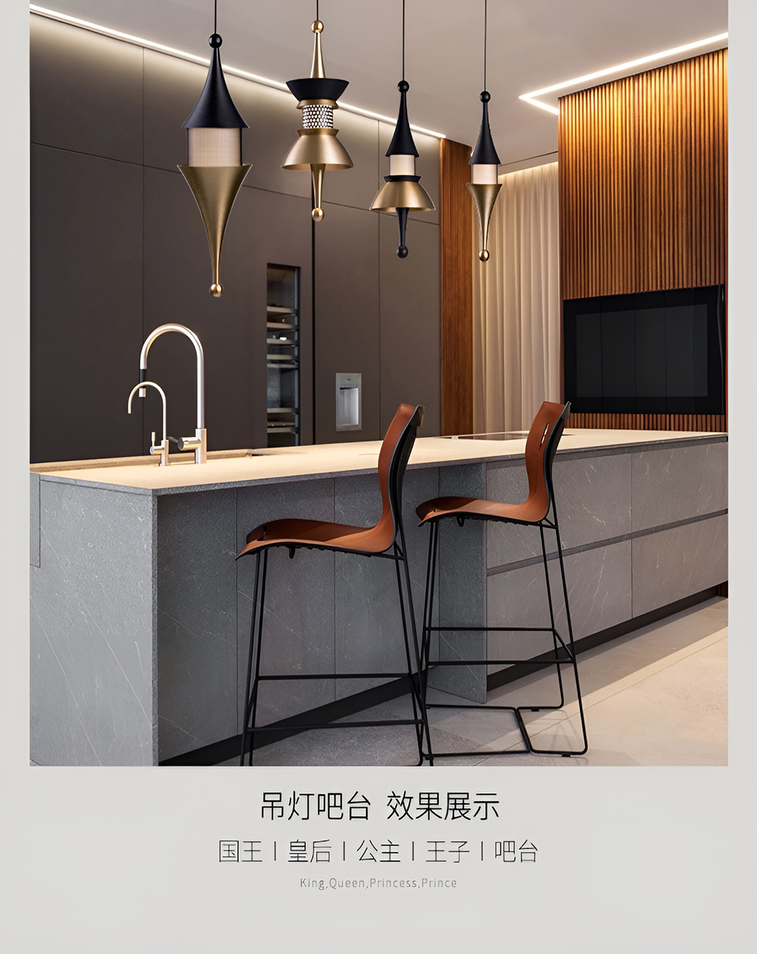 Modern Ayla Luxury Hanging Light ANGIE HOMES