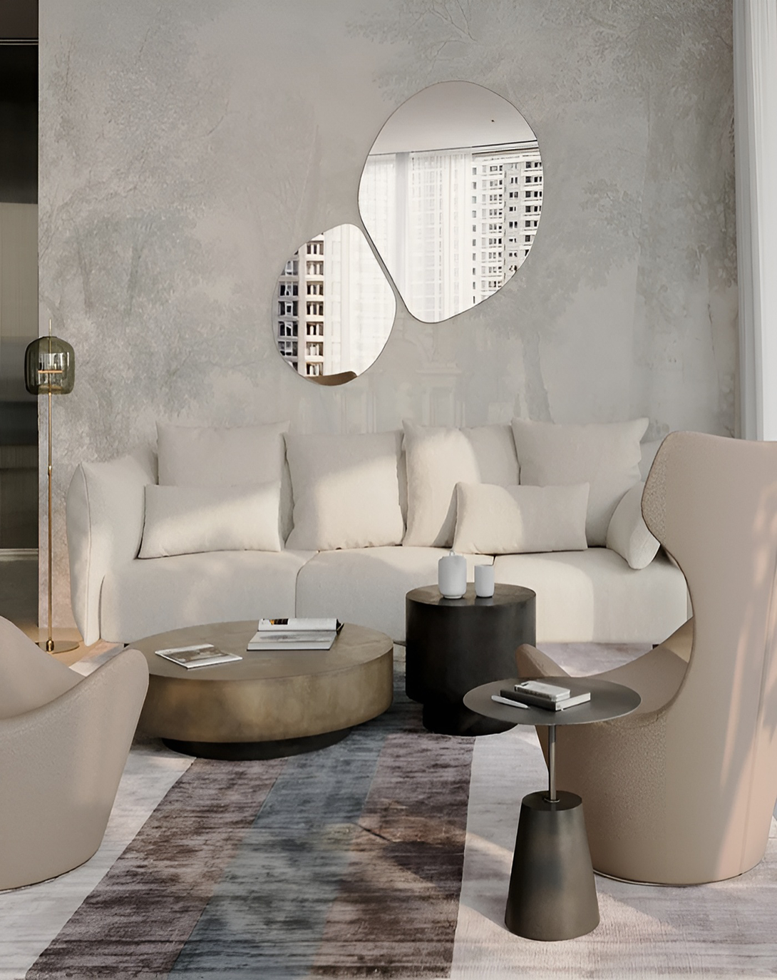 Modern Bamboo Luxury Standing Lights