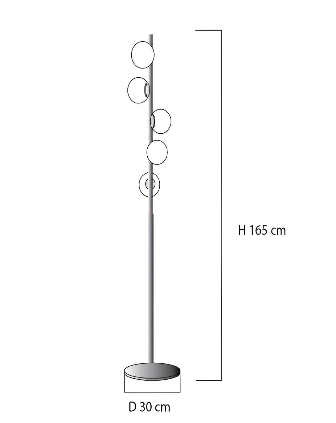 Modern Cactus Luxury Standing Lights