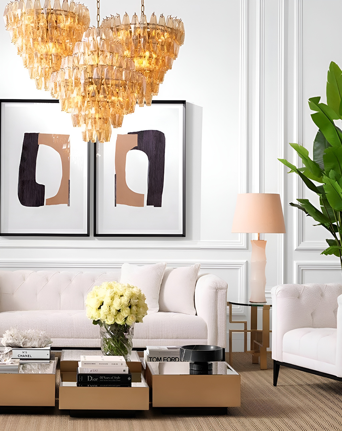 Modern Deco Luxury Table Lamp ANGIE HOMES