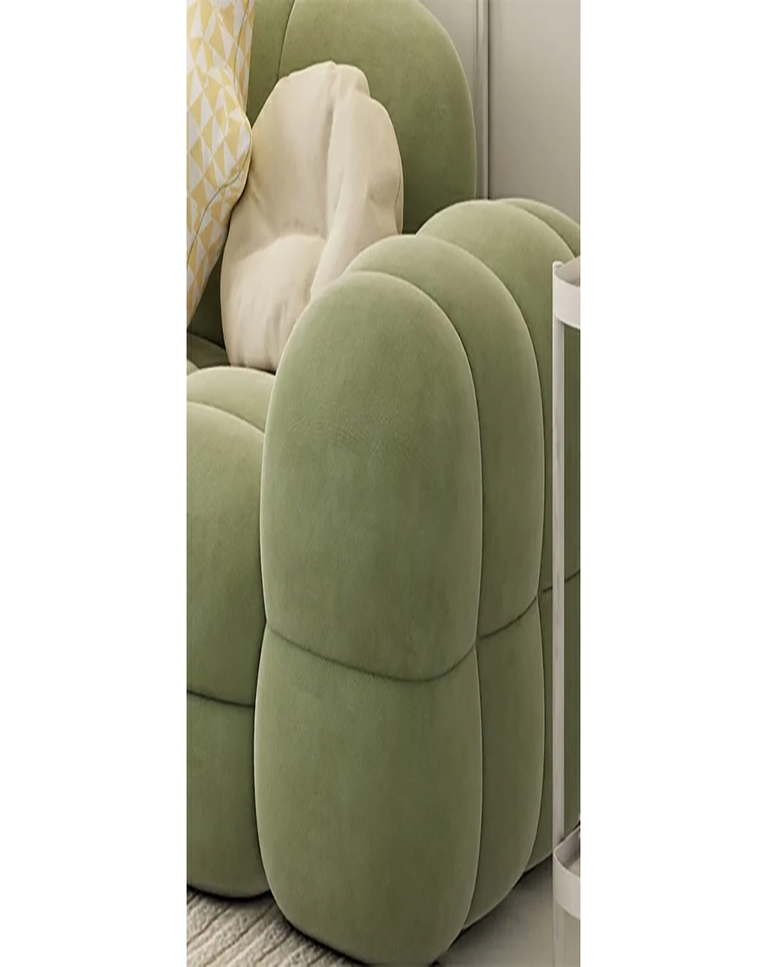 Modern Fabric Luxury Sofa Set