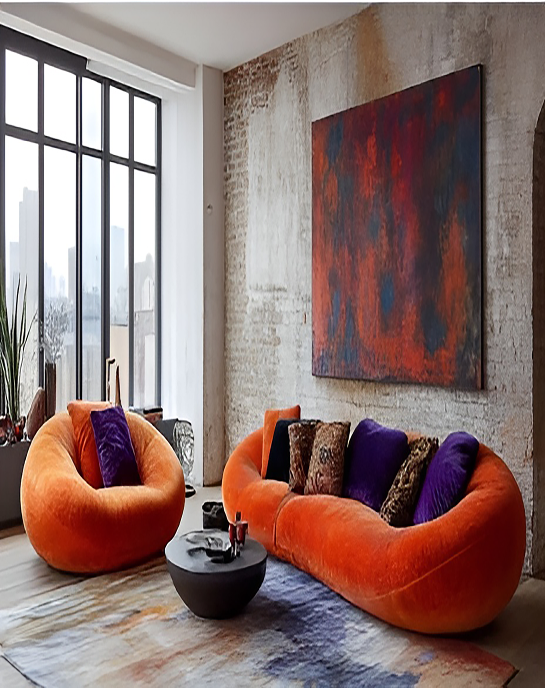 Modern Family Friendly Sofa Set