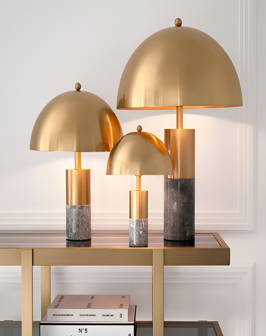 Modern Gold Luxury Table Lamp
