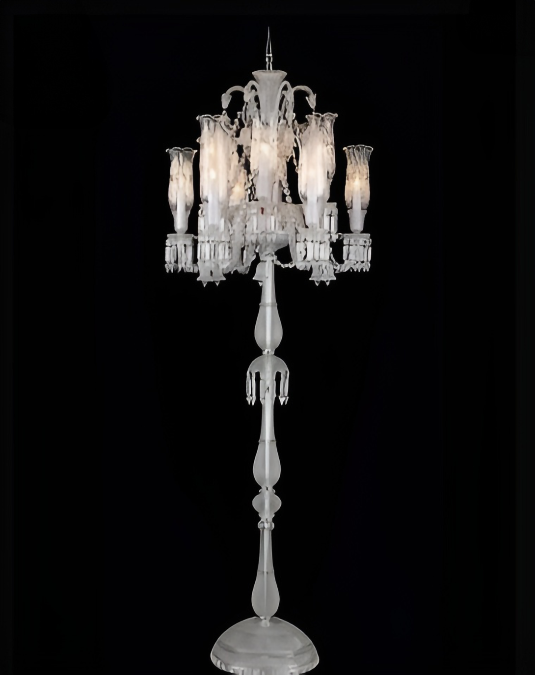 Modern Kanna Luxury Crystal Standing Lamp ANGIE HOMES