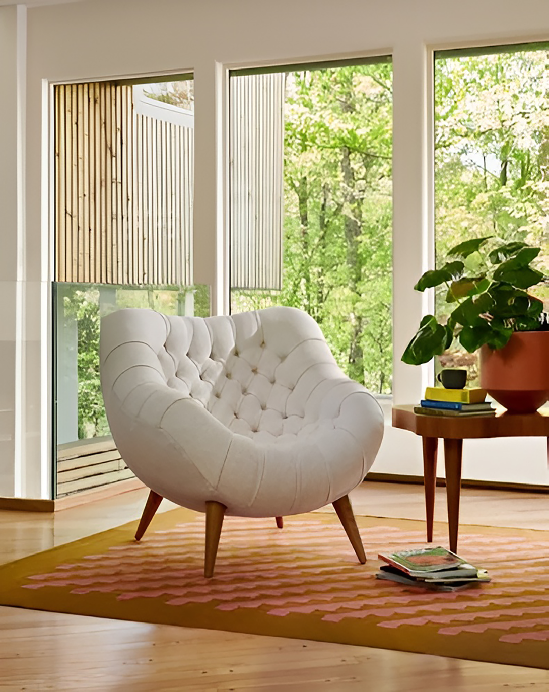 Modern Lacquered Luxury Sofa Chair ANGIE HOMES