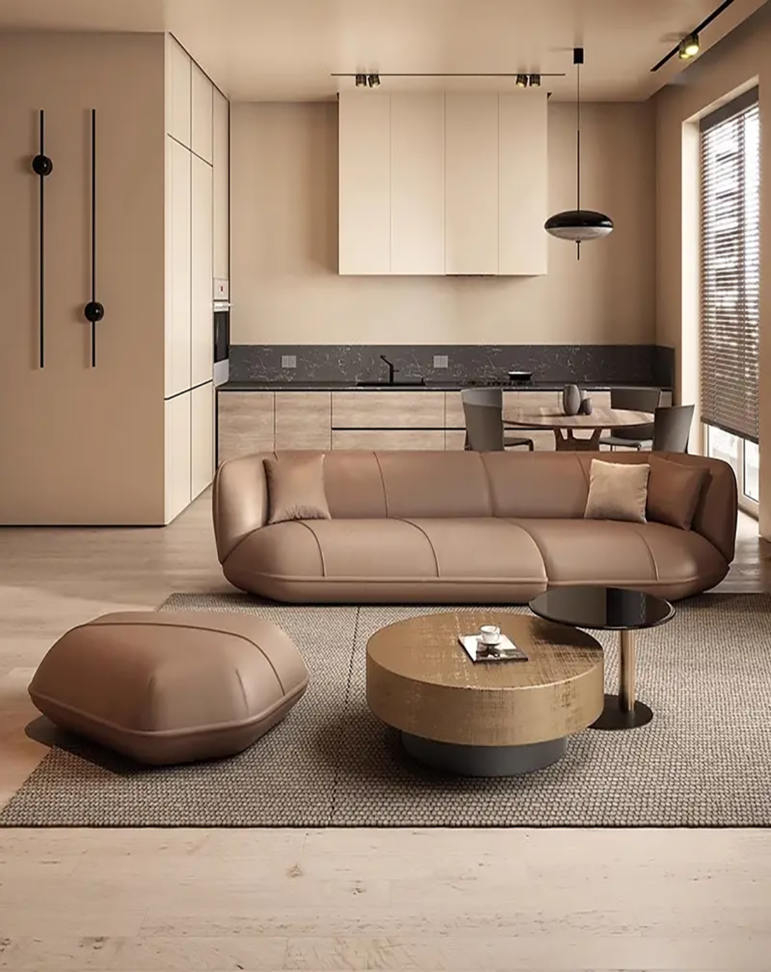 Modern Living Room Luxury Sofa Set