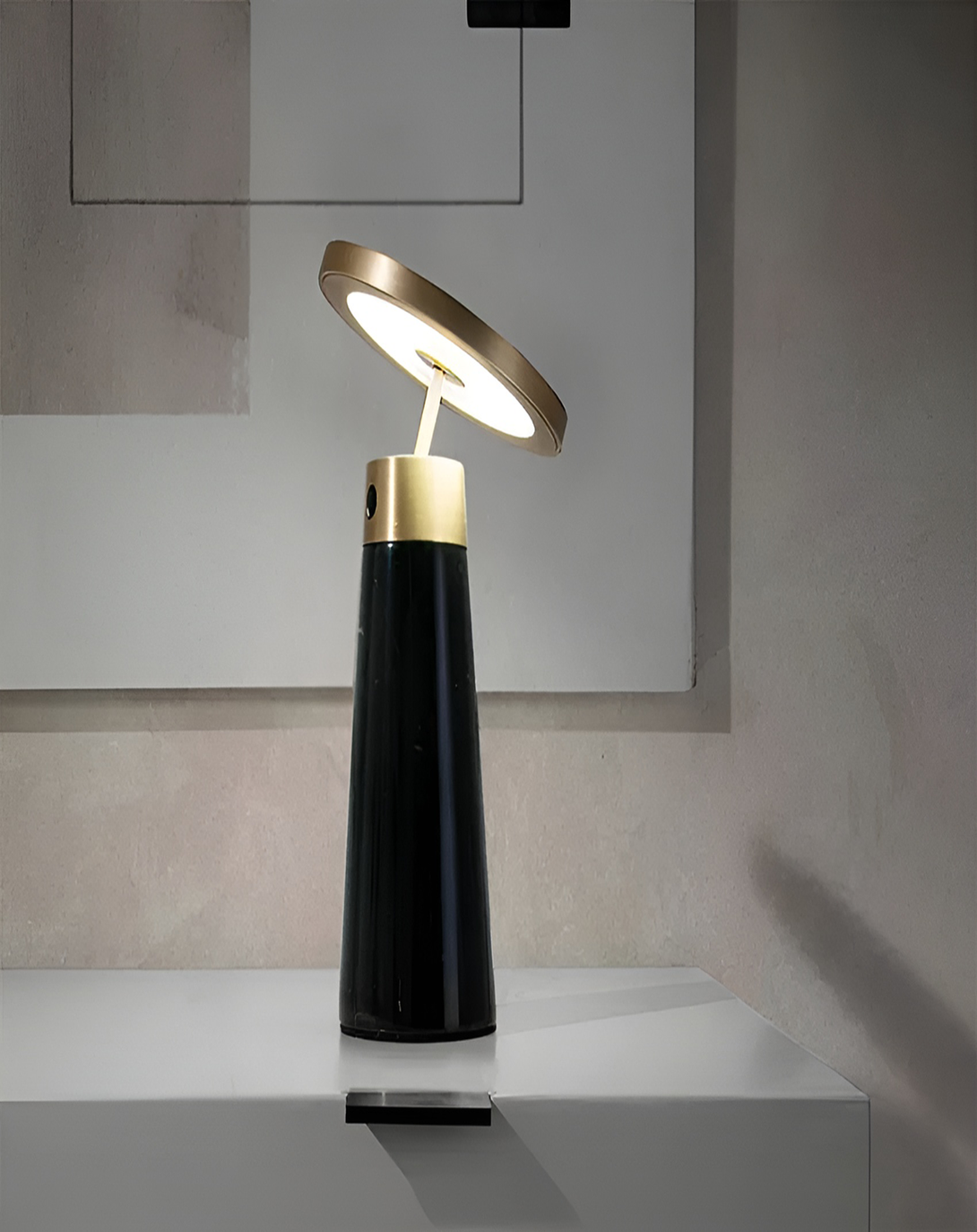 Modern Lugosi Brown Table Lamp
