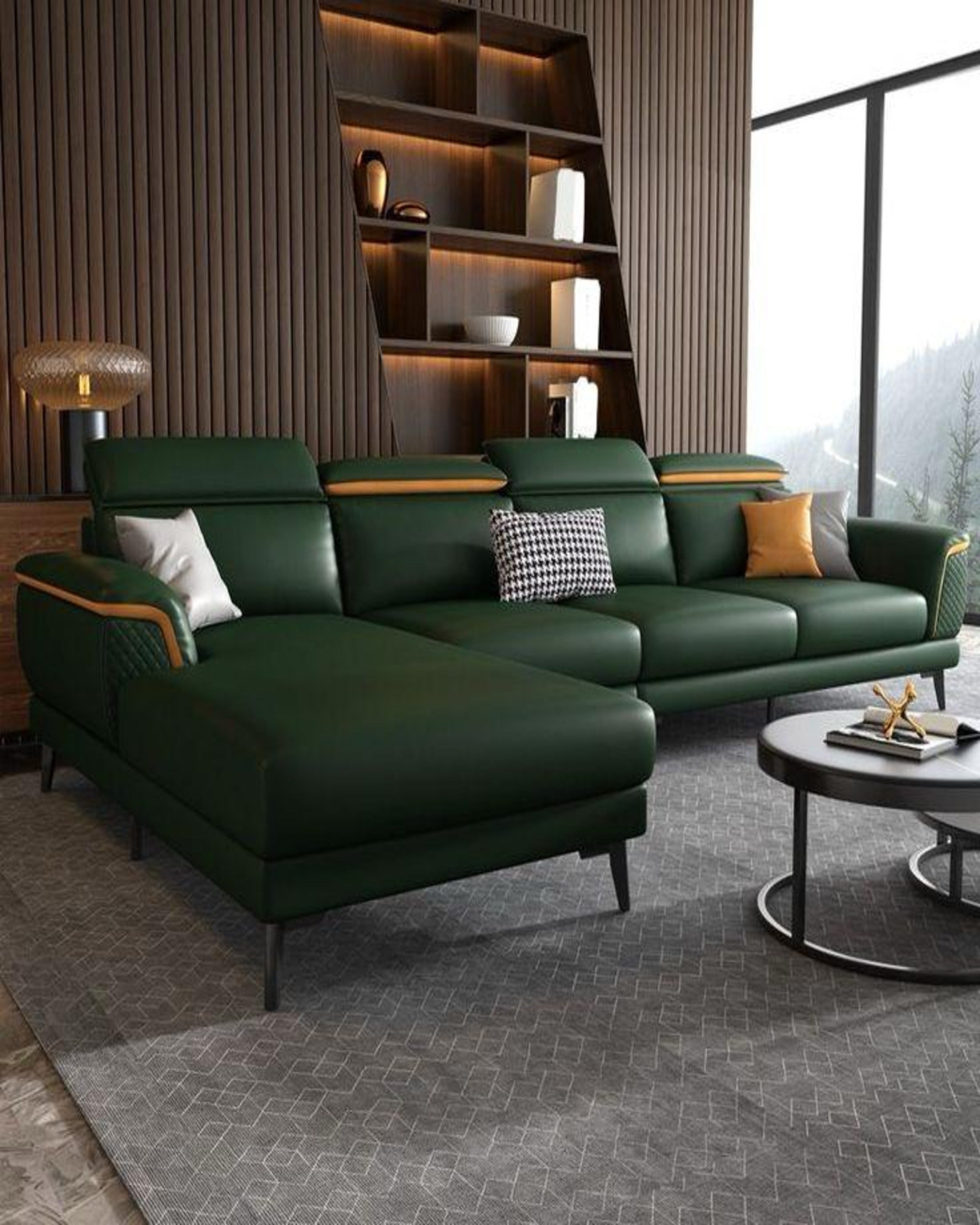 Modern Luxe Living Room Luxury Sofa
